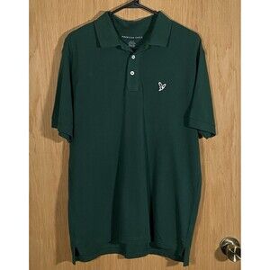 American Eagle Outfitters Men's Sz M Forest Green Cotton Polo Logo Preppy NWT